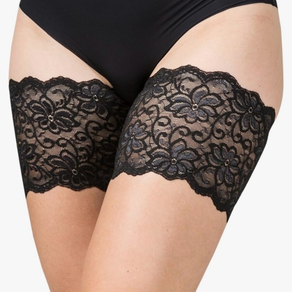 Thigh Bands Color Black Size X-Large